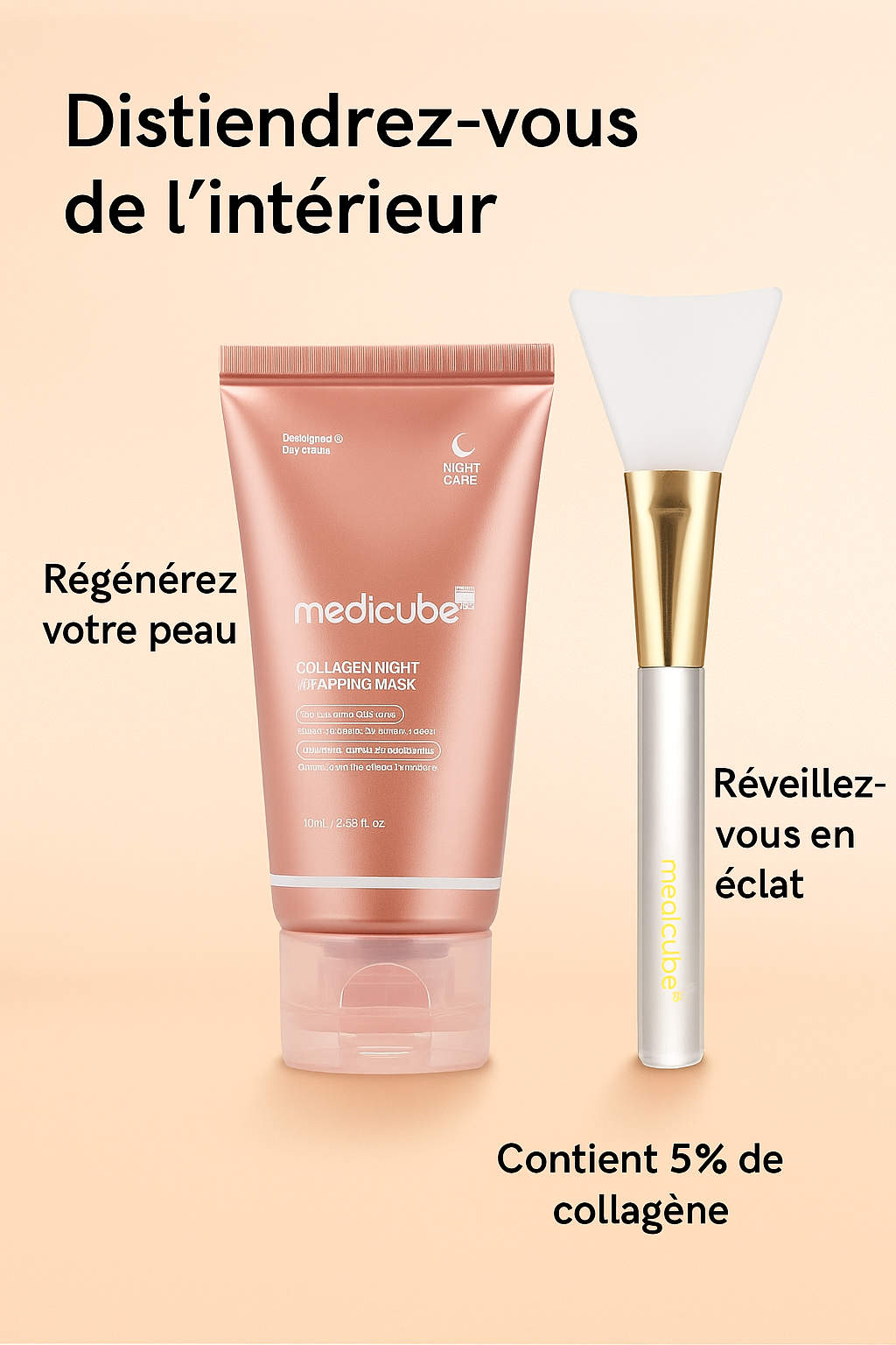 Masque de Nuit au Collagen-Medicube TM Original-(75ml).