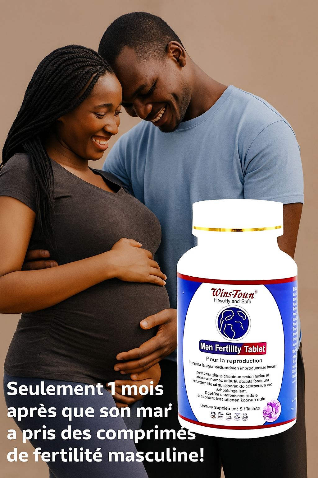 Comprimés de Fertilitè pour Homme.Contenant 60 Comprimés.