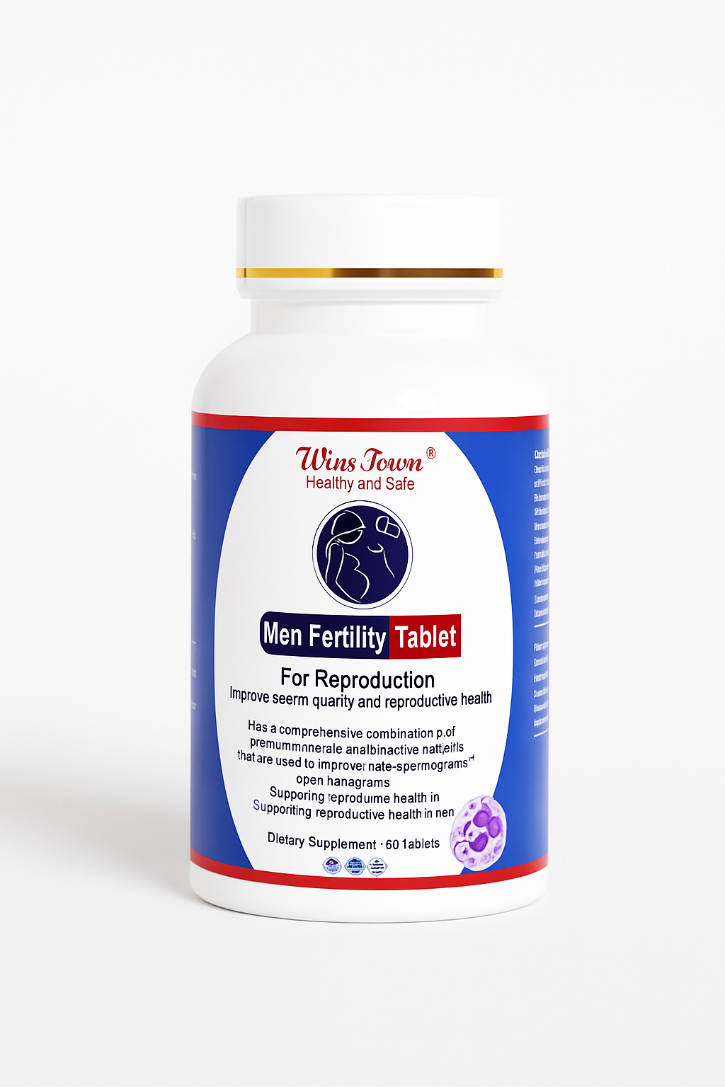 Comprimés de Fertilitè pour Homme.Contenant 60 Comprimés.